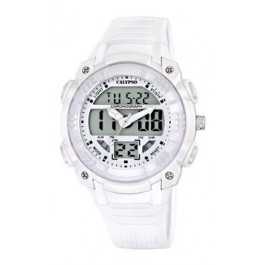 Watch strap Calypso K5601-01 Rubber White