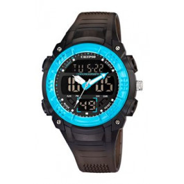 Watch strap Calypso K5601-4 / K5601-5 / K5601-6 / K5601-8 Rubber Black 14mm