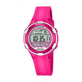 Watch strap Calypso K5692-6 Plastic Pink 12mm