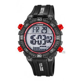 Watch strap Calypso K5701-6 Plastic Black 18mm