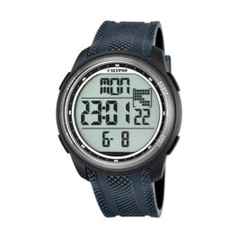 Watch strap Calypso K5704-6 Plastic Blue