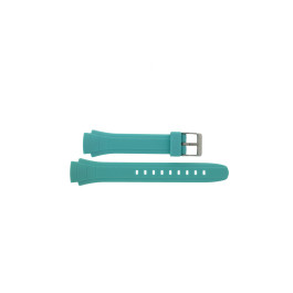 Watch strap Calypso K5728-4 Plastic Turquoise 16mm