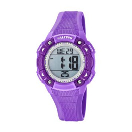 Watch strap Calypso K5728-5 Plastic Purple