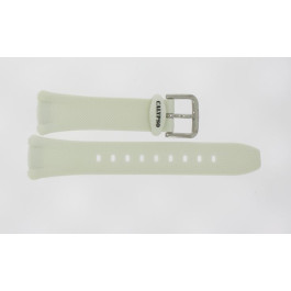 Watch strap Calypso K6064-1 Plastic Cream white 12mm