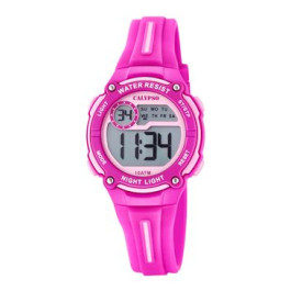 Watch strap Calypso K6068.1 Silicone Pink