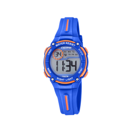 Watch strap Calypso K6068.3 Silicone Blue