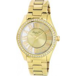 Watch strap Kenneth Cole KC4853 Steel Gold Toned 20mm