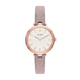 Watch strap Kate Spade New York KSW1474 Leather Pink