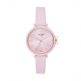 Watch strap Kate Spade New York KSW1477 Leather Pink 12mm
