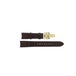 Watch strap Seiko SRX014P1 5D88 0AG0 L0C8012K0 Leather Brown 21mm