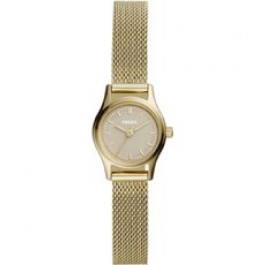 Watch strap Fossil LE1050 Steel Gold toned 10mm