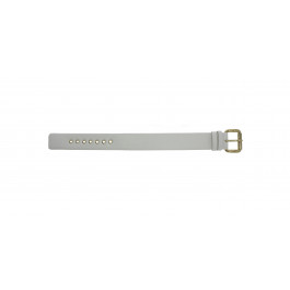 Watch strap Marc by Marc Jacobs MBM1150 Leather White 21mm