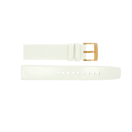 Watch strap Marc by Marc Jacobs MBM1283 Leather White 18mm