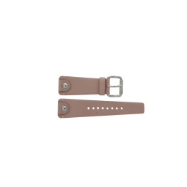 Watch strap Marc by Marc Jacobs MBM1305 Leather Pink 24mm