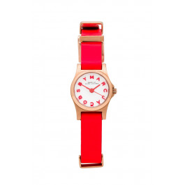 Watch strap Marc by Marc Jacobs MBM1315 Leather Orange 10mm