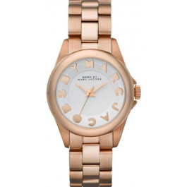 Watch strap Marc by Marc Jacobs MBM3112 Steel Rosé 18-20mm variabel