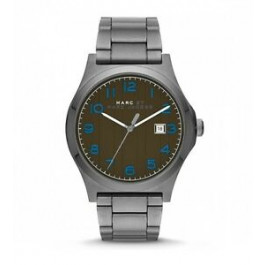 Watch strap Marc by Marc Jacobs MBM5044 Steel Anthracite grey 22mm