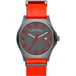 Watch strap Marc by Marc Jacobs MBM5060 Leather Red 22mm