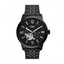 Watch strap Fossil ME3062 Steel Black 22mm