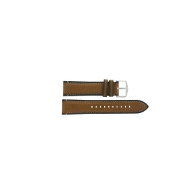 Watch strap Fossil FS5963 / ME3234 Leather Brown 22mm