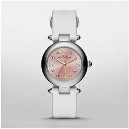 Watch strap Marc by Marc Jacobs MJ1411 Leather White 14mm