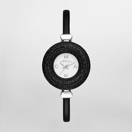 Watch strap Marc by Marc Jacobs MJ1429 Leather Black 8mm