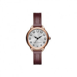 Watch strap Marc by Marc Jacobs MJ1481 Leather Red 10mm
