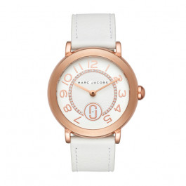 Watch strap Marc by Marc Jacobs MJ1616 Leather White 18mm