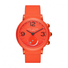 Watch strap Marc by Marc Jacobs MJT1012 Silicone Orange 20mm