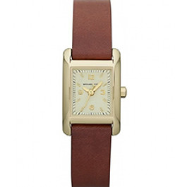 Watch strap Michael Kors MK2258 Leather Brown 14mm