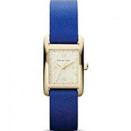 Watch strap Michael Kors MK2271 Leather Blue 14mm