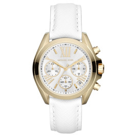 Watch strap Michael Kors MK2302 Leather White 18mm