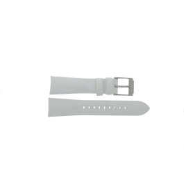 Watch strap Michael Kors MK2482 Leather White 22mm