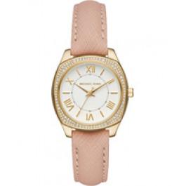 Watch strap Michael Kors MK2487 Leather Pink 16mm