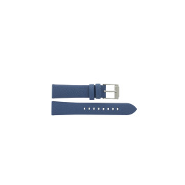 Watch strap Michael Kors MK2495 Leather Blue 18mm