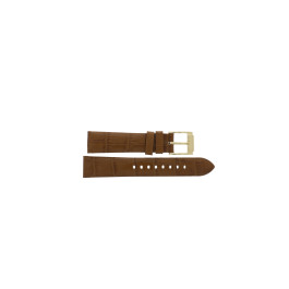 Watch strap Michael Kors MK2496 Leather Brown 18mm