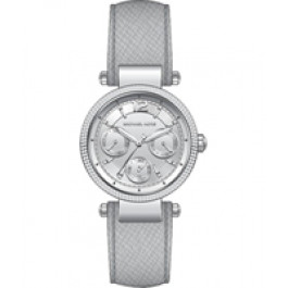 Watch strap Michael Kors MK2503 Leather Grey 16mm