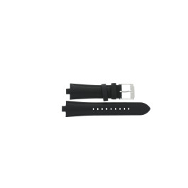Watch strap Michael Kors MK2601 Leather Black 22mm