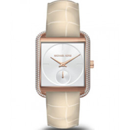 Watch strap Michael Kors MK2610 Leather Beige 20mm