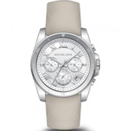 Watch strap Michael Kors MK2633 Leather Beige 22mm