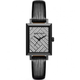 Watch strap Michael Kors MK2647 Leather Black 14mm