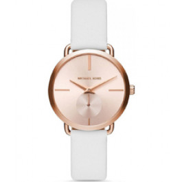 Watch strap Michael Kors MK2660 Leather White 16mm