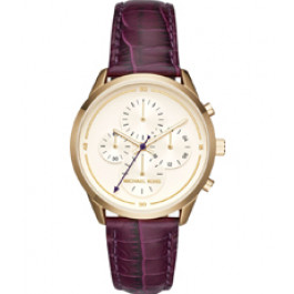 Watch strap Michael Kors MK2687 Leather Purple 20mm