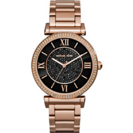 Watch strap Michael Kors MK3356 Steel Rosé 18mm
