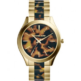 Michael kors watch leopard print best sale
