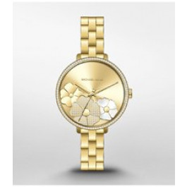 Watch strap Michael Kors MK4381 Steel Gold Toned 12mm