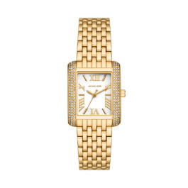 Watch strap Michael Kors MK4826 Steel Gold toned 18mm