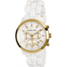 Watch strap (Strap + Case combination) Michael Kors MK5218 Plastic White 22mm