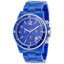 Watch strap Michael Kors MK5271 Plastic Blue 20mm