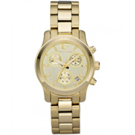 Watch strap Michael Kors MK5384 Steel Gold Toned 16mm